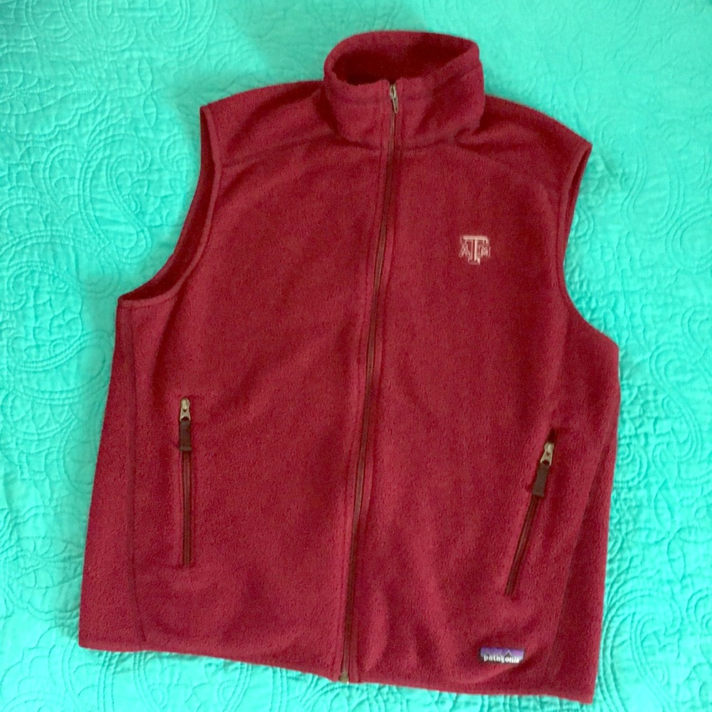 Texas A&M Women’s Maroon Patagonia Synchilla Vest